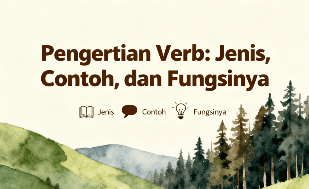 Pengertian Verb