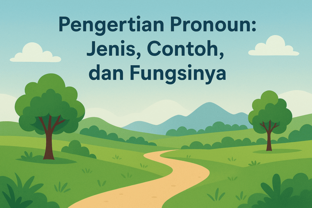 Pengertian Pronoun