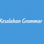 Kesalahan Grammar