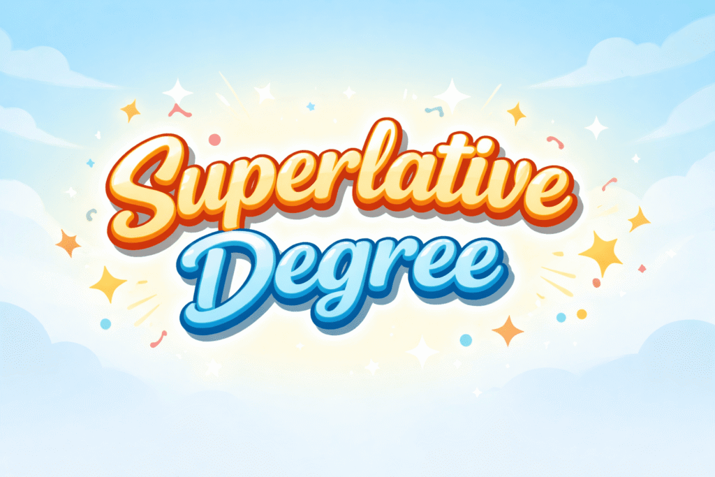 Pengertian Superlative Degree