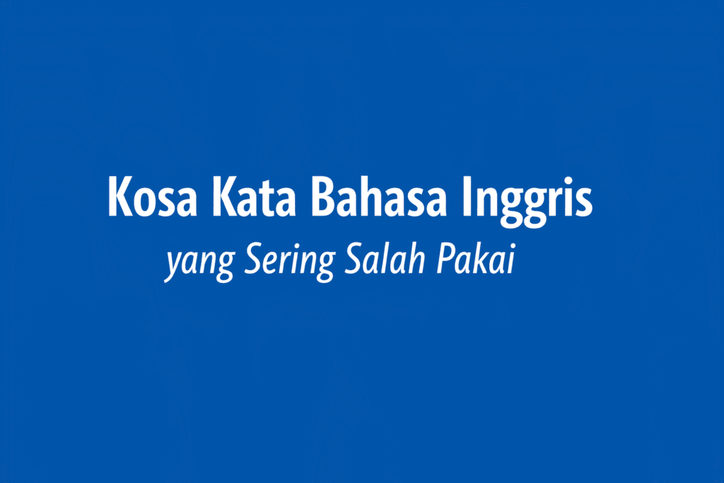 kosa kata