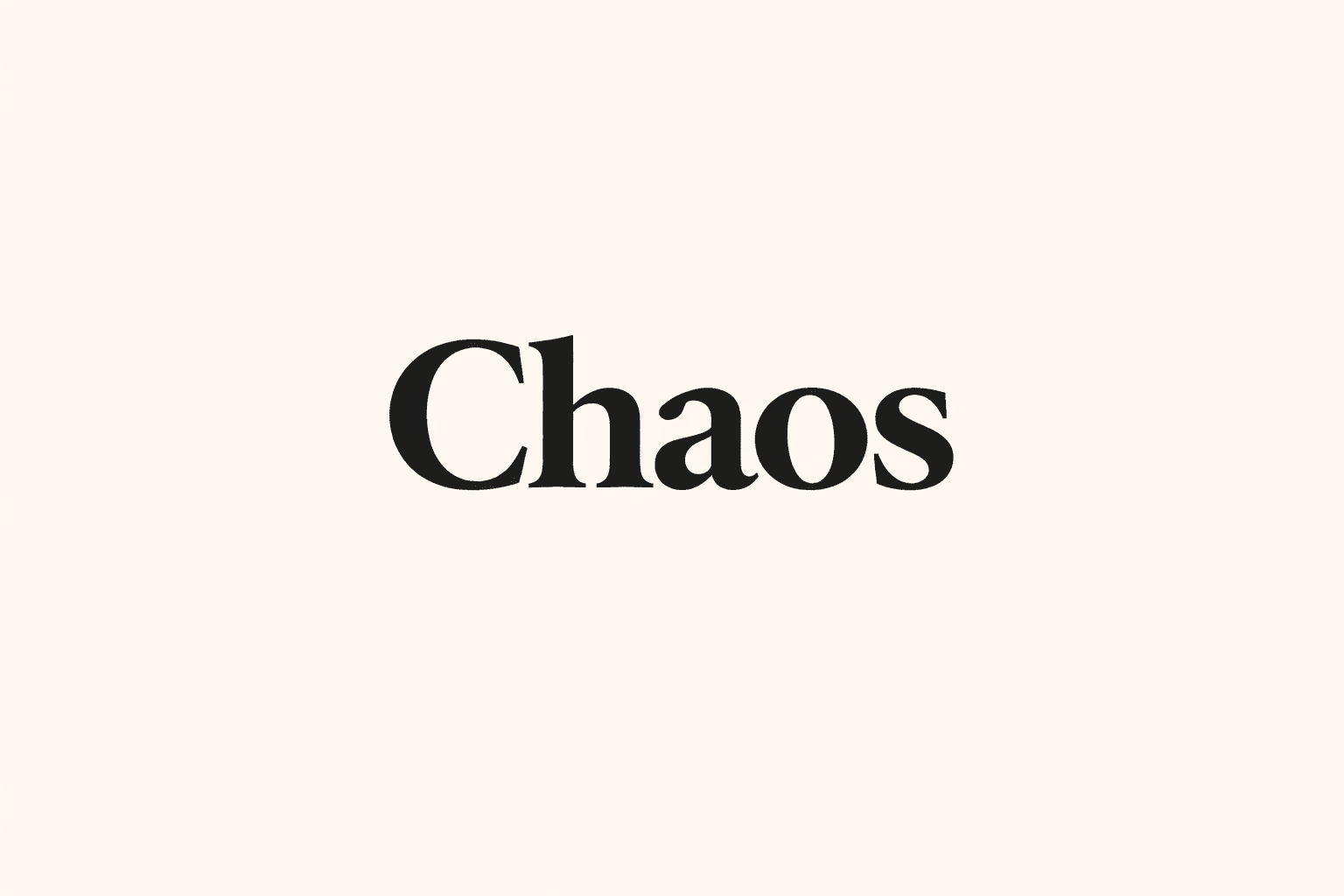 Chaos