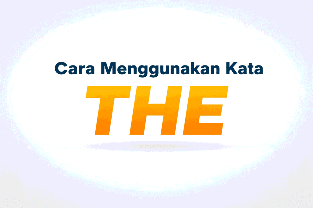 penggunaan kata the