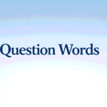 question words