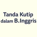 tanda kutip dalam b.inggris