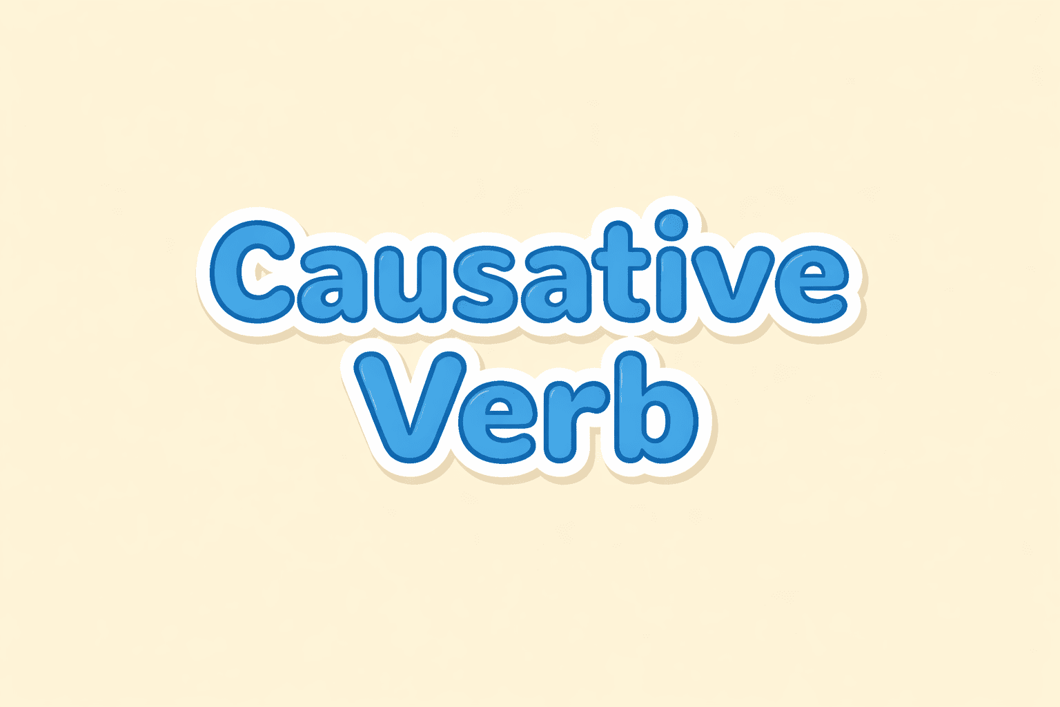 causative verb