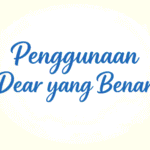 penggunaan dear