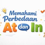 perbedaan at dan in